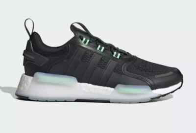 adidas Originals NMD V3 Boost Black Green White Men Ultra adidas Originals NMD V3 Boost Black Green White Men Ultra