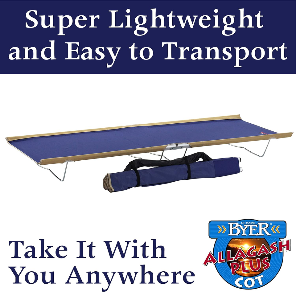Byer Of Maine Easy Cot Extra Large Folding Cot 330lb Weight