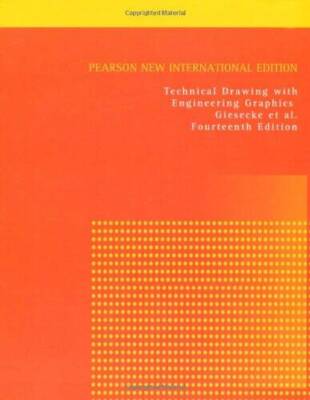 Technical Drawing with Engineering Graphics Pearson New International  - GOOD