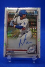 2020 Bowman Chrome #BMA-JA Jacob Amaya Mega Box RC Auto- WORTH A LOOK!