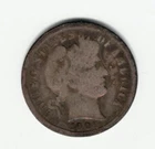 1901 O Barber Dime in Worn/Circulated Condition