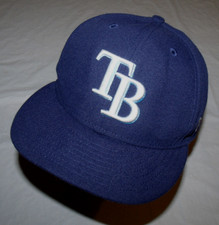 Tampa Bay Rays Dark Blue Hat New Era 9Fifty Snapback Polyester