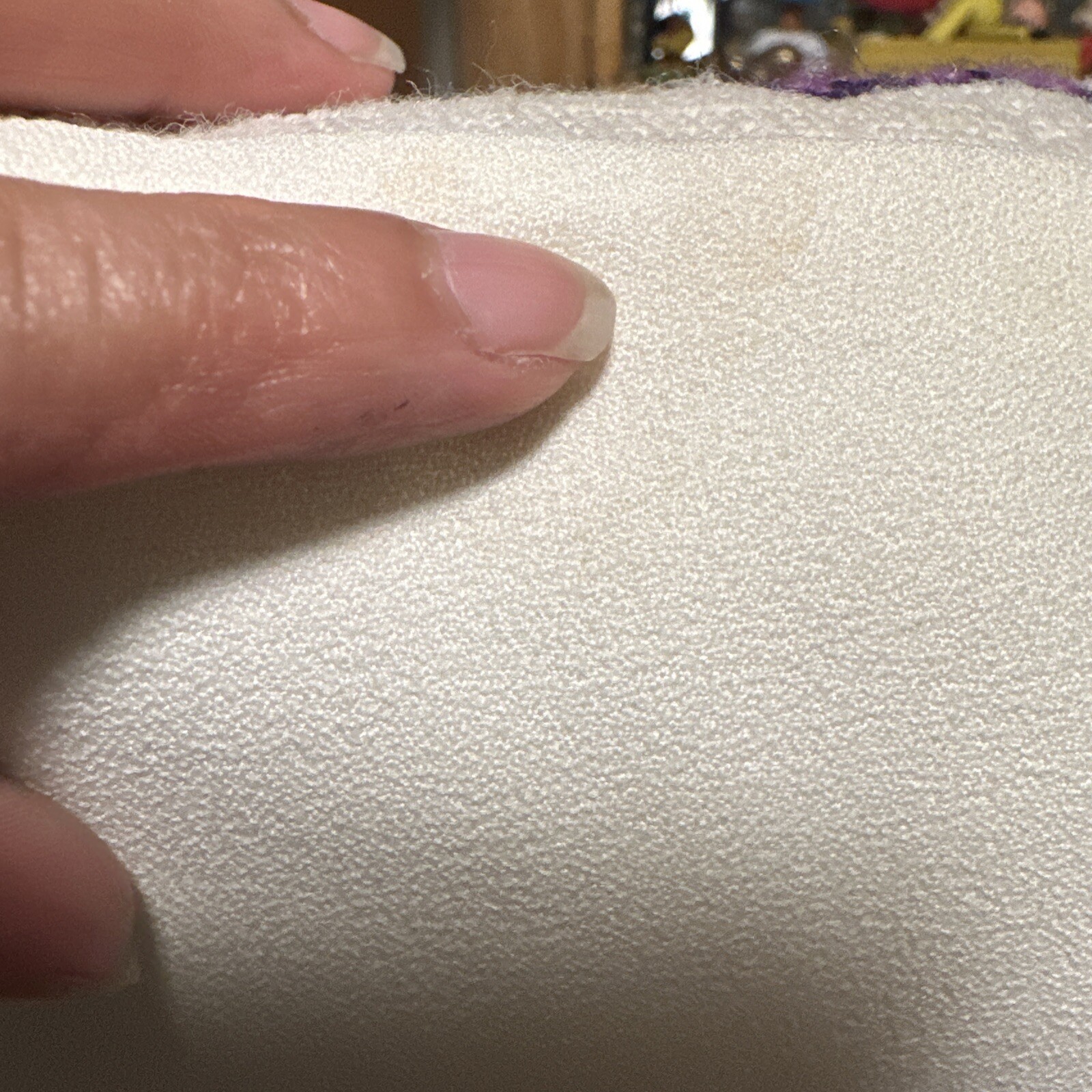 Vintage  Sunset Designs Needlepoint Throw Pillow Completed Rainbow Love You