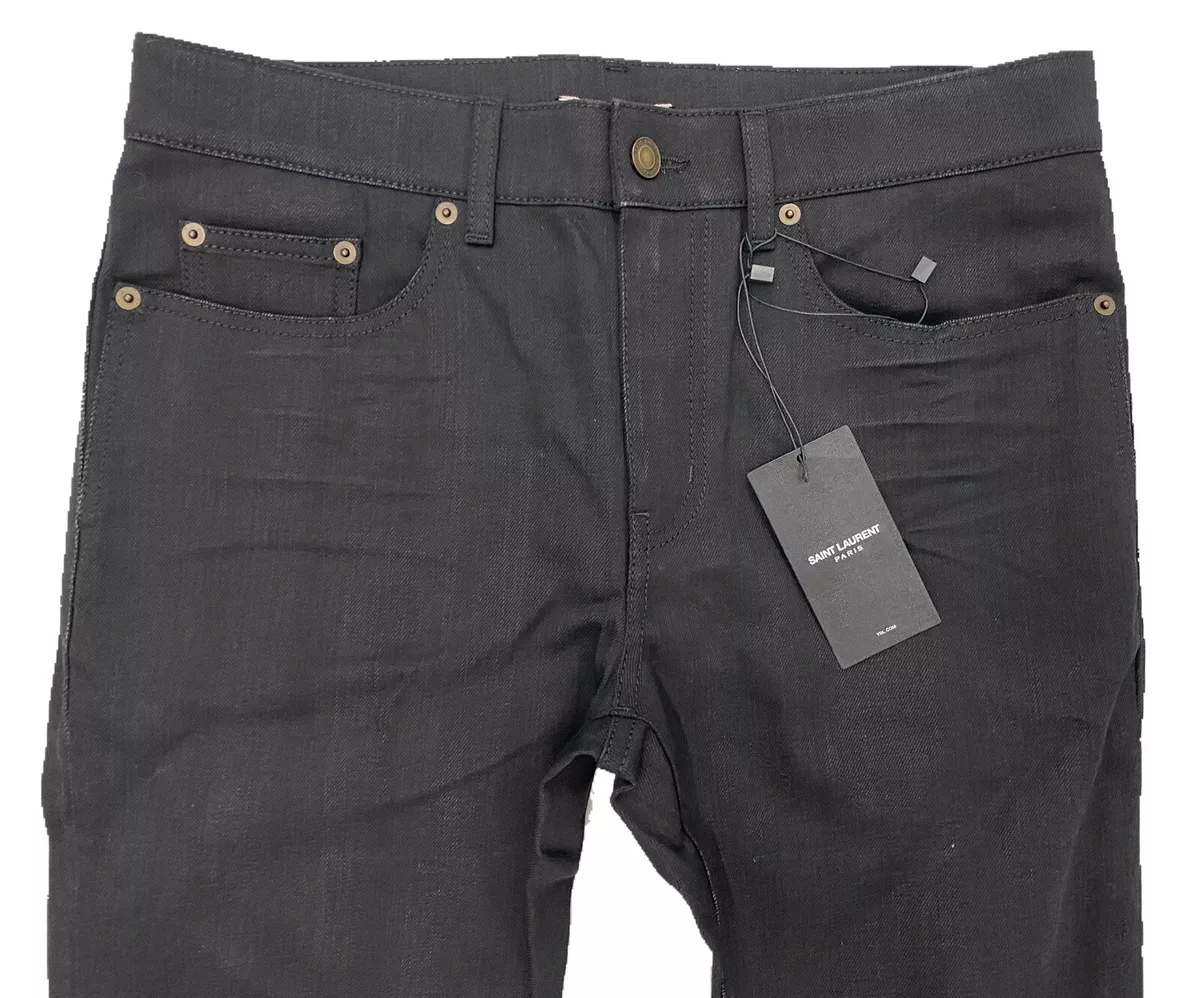 Saint laurent top black skinny jeans