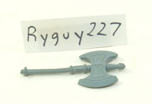 MOTU, He-Man figure Ax, Axe, Vintage, Masters of the Universe, Original, weapon