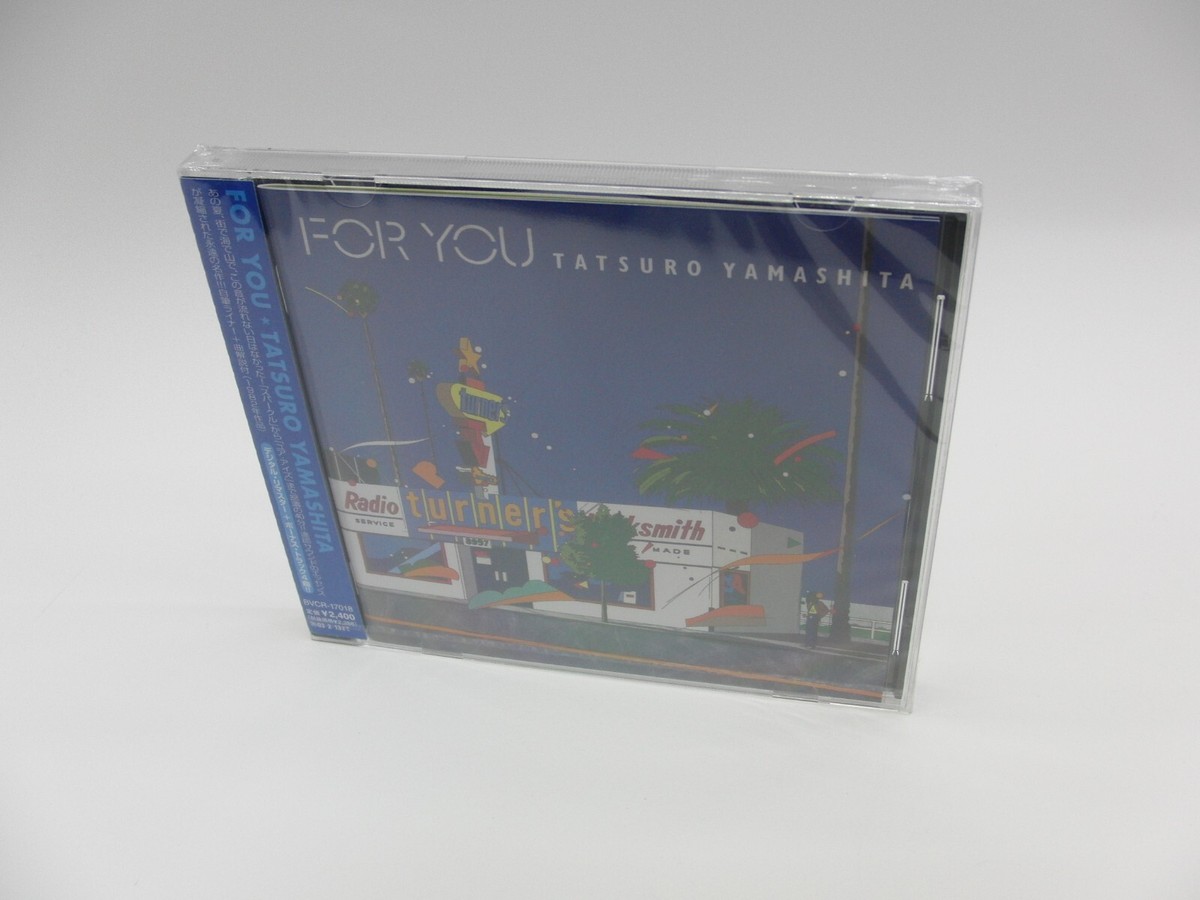 Tatsuro Yamashita FOR YOU +4 bonus tracks Japanese Music CD