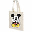 miniature 5  - Womens Mickey Mouse Designer Handbag Shoulder Shopping Cotton Tote Messenger Bag