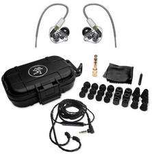 Mackie MP-320 Triple Dynamic Driver Professional In-Ear Monitors Hard Case