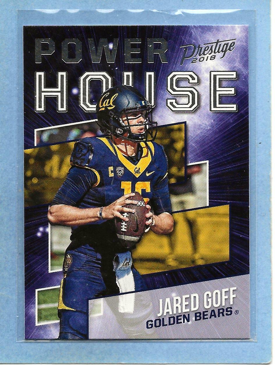 JARED GOFF - 2018 Prestige - "Power House" - #PH-JG - Rams - $1.00 Shipping