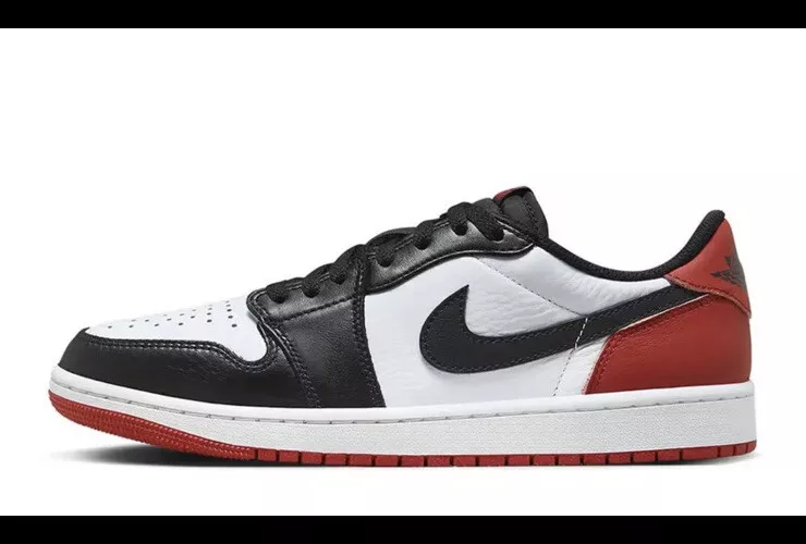 Nike Air Jordan 1 Low Black Toe 2023 UK 10 US 11 BRAND NEW