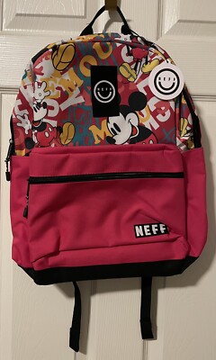 Disney Mickey Mouse Backpack Neff Pink Cover Shot 2.0 18  display picture 2