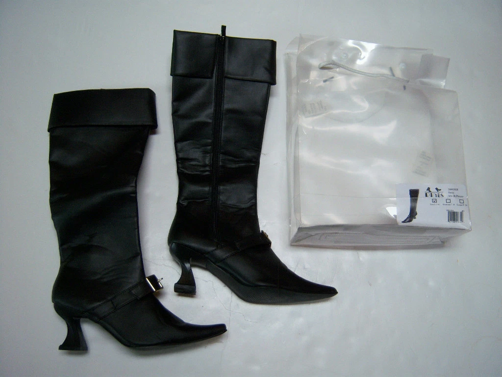 Black pirate boots womens sales