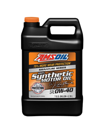 AMSOIL Signature Series 0W-40 100% Synthetic Motor Oil - NEW