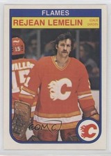 1982-83 O-Pee-Chee Reggie Lemelin #50 0qr0