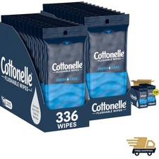 Travel-Friendly Flushable Adult Wipes - 24 Packs of Septic-Safe, Biodegradable