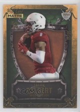 2022 Wild Card MATTE Weekend Warriors 15/25 Jalen Tolbert Rookie RC Shield 2qw. rookie card picture
