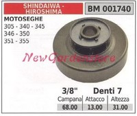"Ritzel Shindaiwa Motor KettensäGe 305 340 345 346 350 351 3/8 \" ZäHne 7 001740"
