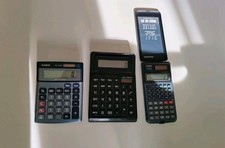 3er-Set Taschenrechner: Casio & Tischrechner ...