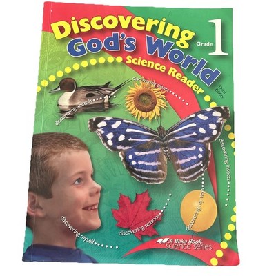 Abeka Discovering God's World 1 Science Student Text Book First Grade