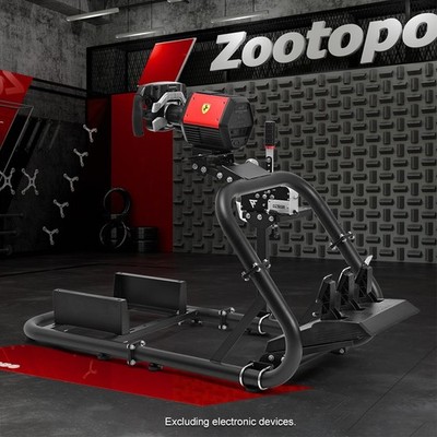 Zootopo Racing Sim Cockpit 50mm Round Tube passend für Logitech G920 G923 T300RS
