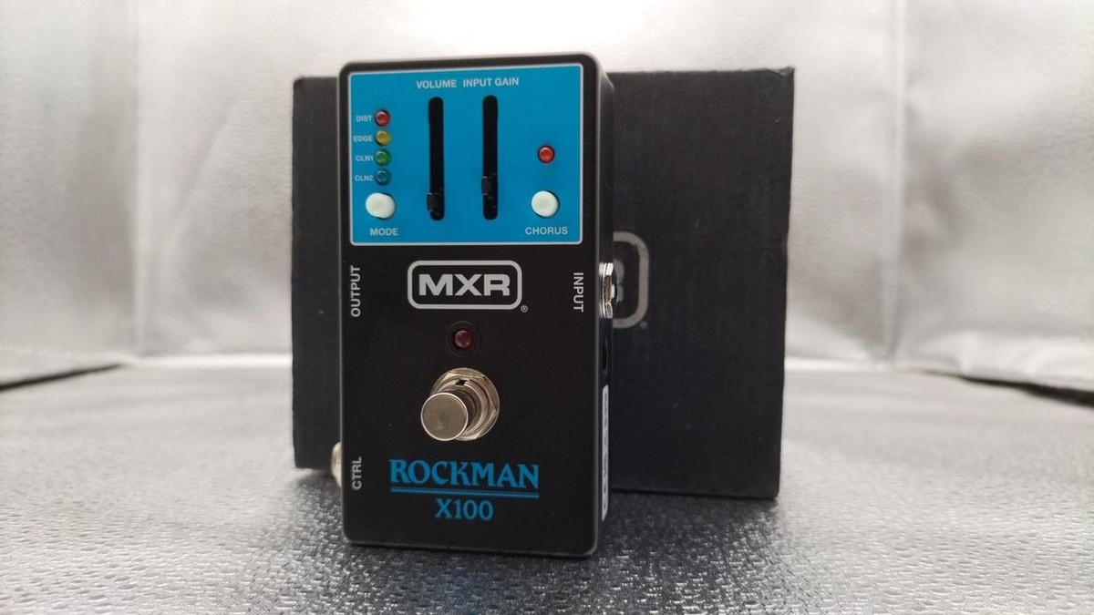 ギター MXR ROCKMAN X100 ANALOG TONE PROCESSOR MXR Rockman X100 Analog Tone Processor – Music Villa MT
