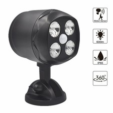 Outdoor LED Floodlight PIR Motion Sensor Garden Flood Security Lights Waterproof