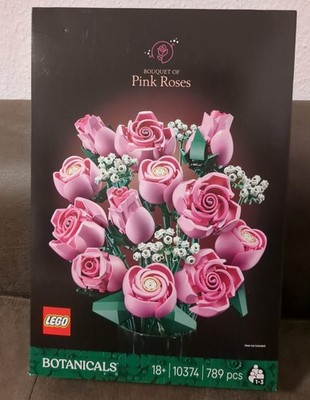 LEGO 10374 Botanicals Rosa Rosenstrauß   Bouquet of Pink Roses   NEU OVP