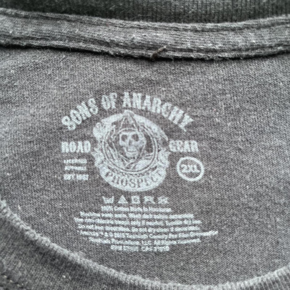 Sons of Anarchy SAMCRO Graphic T-Shirt Size 2XL View 4