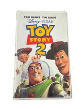 Toy Story 2 VHS Tape Disney Pixar Tom Hanks T...