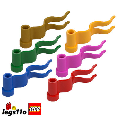 LEGO 4495 - Packung mit 1x 2x 4x - NEU Streamer Flagge Banner Welle 1x4