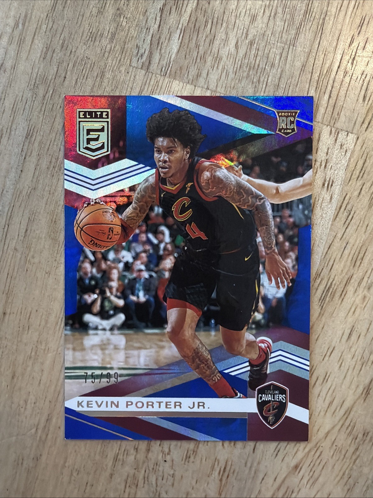 Kevin Porter Jr. 2019-20 Donruss Elite Rookie #137 Blue /99 Cleveland Cavaliers