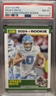 2024 PANINI SCORE 35TH ANV RC #3 DRAKE MAYE ROOKIE RC PSA 8