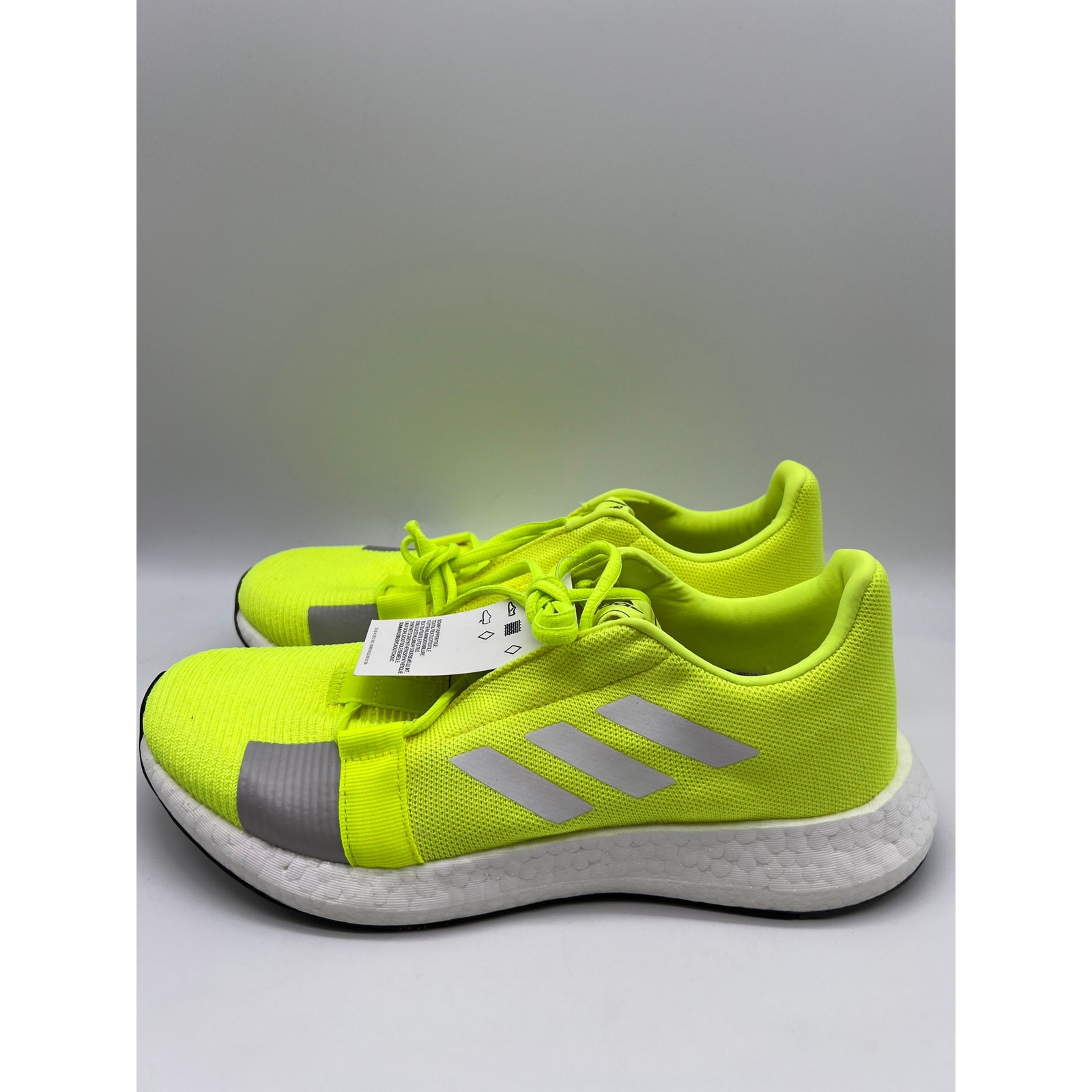 adidas Men's Senseboost GO Running Shoes Neon/Yellow Sneakers EF1580 Size 9.5 thumbnail 3