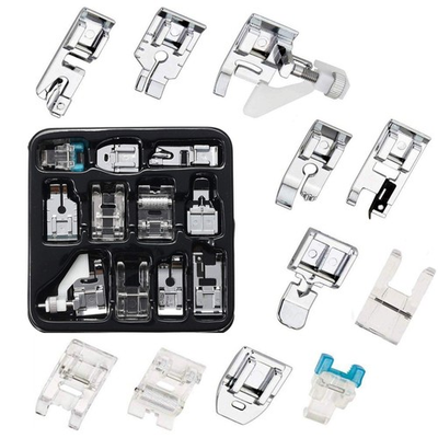 #ad Snap On Presser Feet Set 11Pcs sewing Machine attachment kit New $23.99