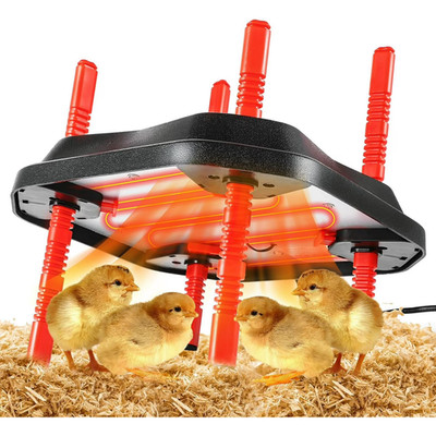 Chick Brooder Heater Plate Chicken Coop Brooder Heating Plate Adjustable Height