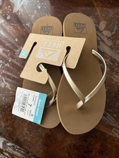 Reef Bliss Nights Women's Sandals Natural Patent Size 7