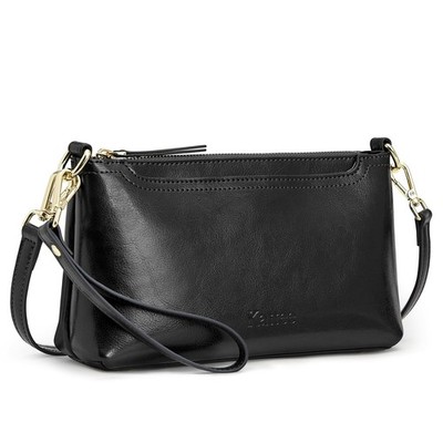 Kattee Leather Crossbody Bags for Women Trendy, Small Shoulder Purses and Han...