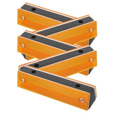 5 Pcs Rectangular Driveway Reflectors Trail Marking Reflective Delineators