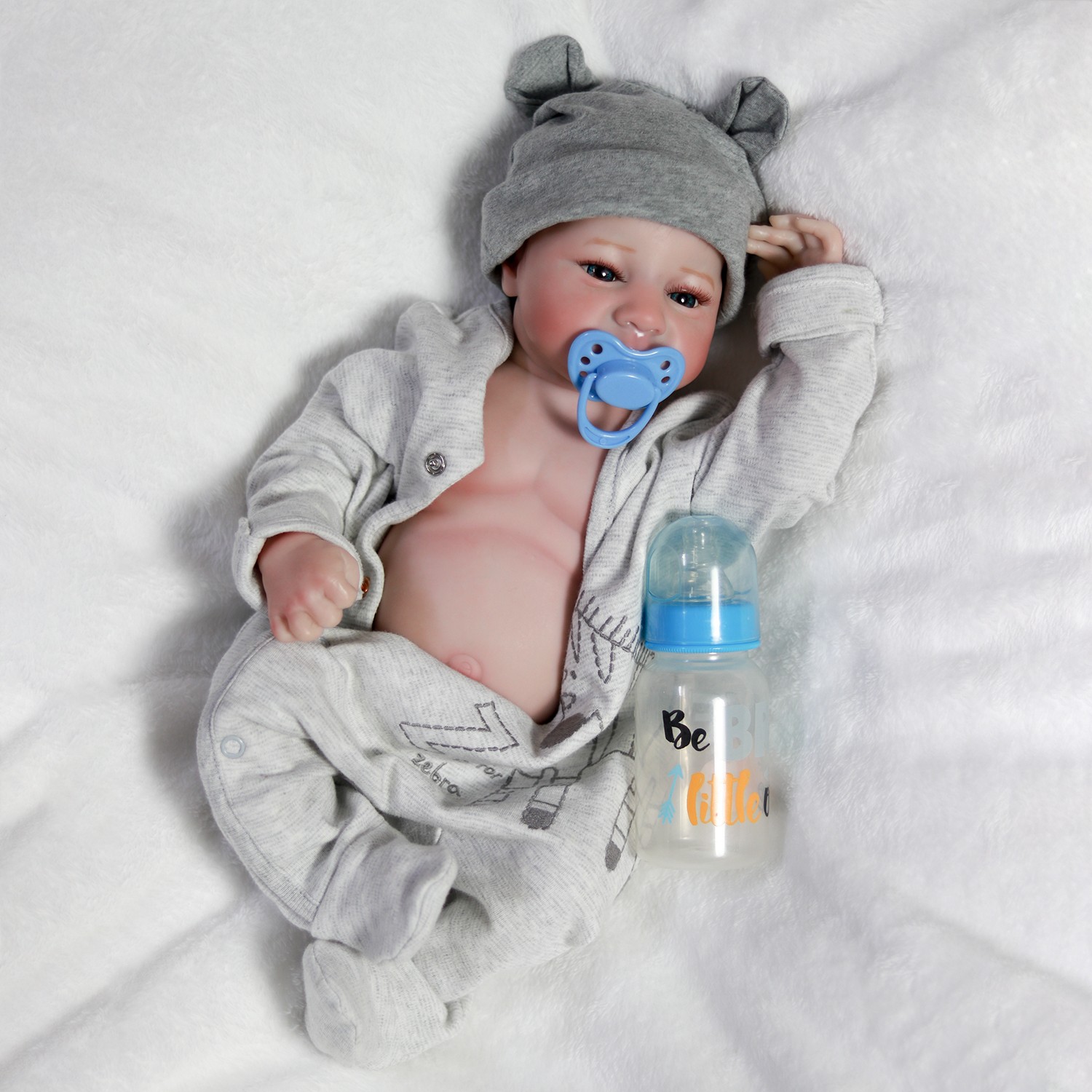 Full Body Vinyl Silicone Realistic Boy Doll