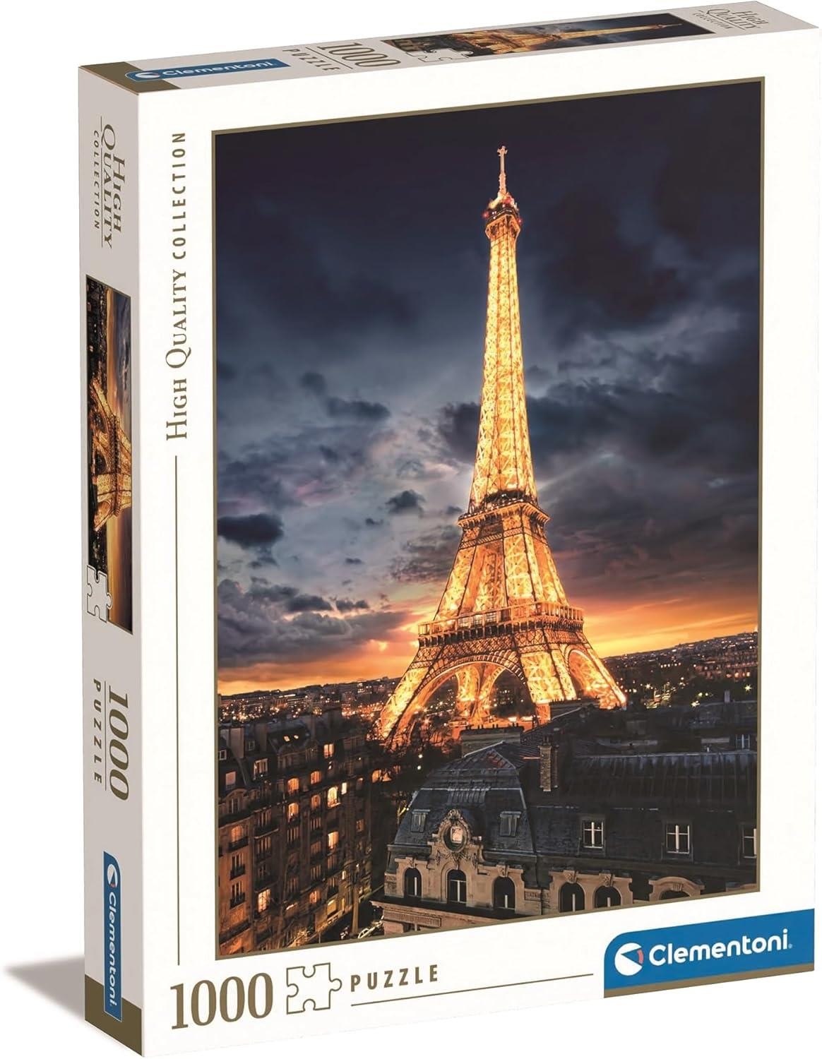 Eiffel Tower Puzzle Paris Eiffel Tower Night Edition 1000 Piece Puzzle