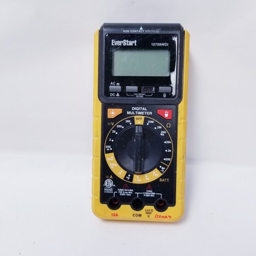 EverStart PROFESSIONAL DIGITAL MUTIMETER ac/dc voltage 300v 10709WDI Tool Only - 第 1/3 張圖片