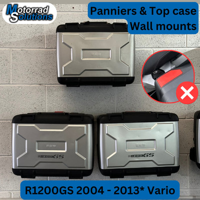 Wandaufhänger Vario Topbox & Packtaschen 2004-2013* Halterung für Topcase BMW R1200GS
