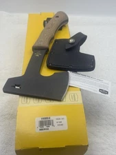Buck 0106BRS1-B Compadre Axe With Leather Sheath NIB Made In USA Discontinued