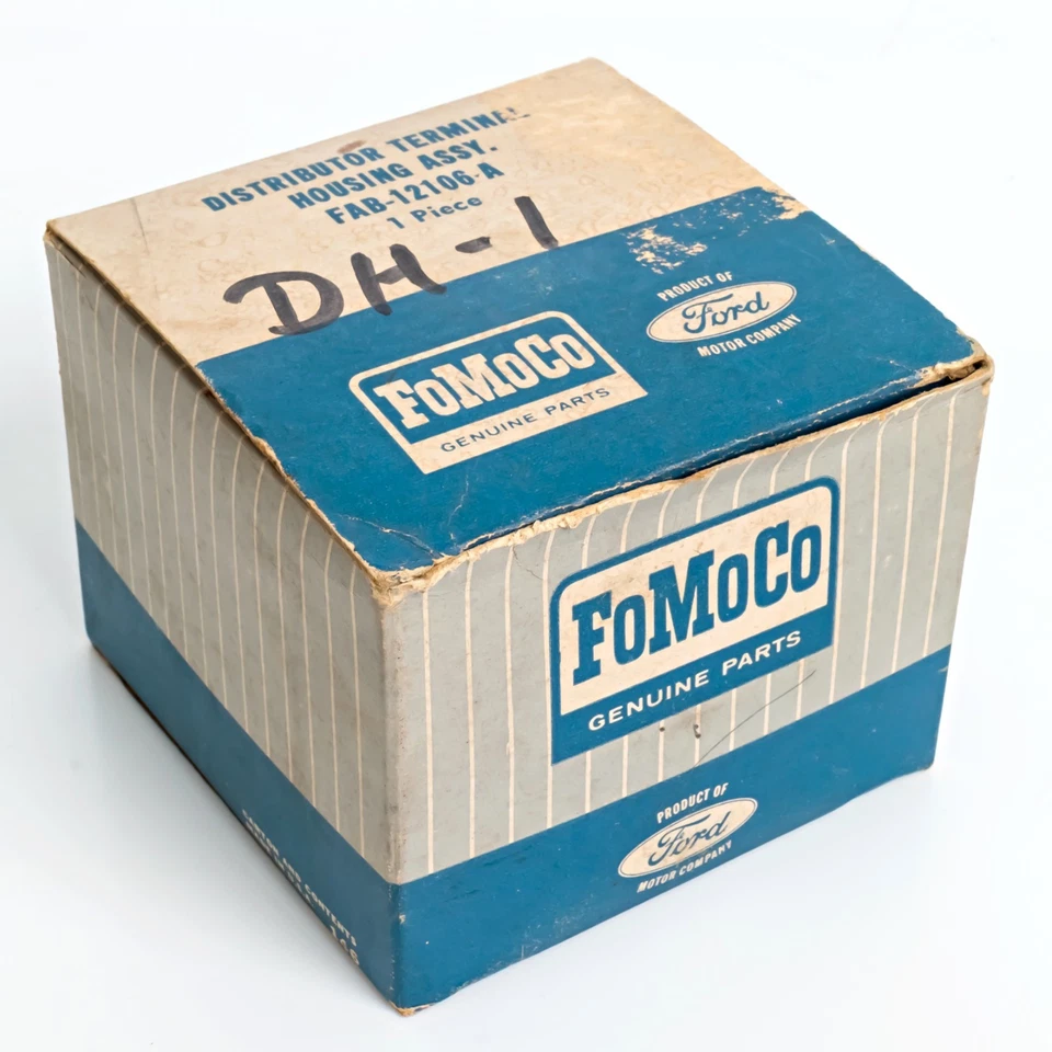 Ford, Thunderbird, Lincoln, Mercury V8 1949-1956 tapa de distribuidor FoMoCo nueva en caja Foto 4 de 4
