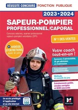 Réussite Concours Sapeur-pompier professionnel/caporal - 2023-2024 - Préparation