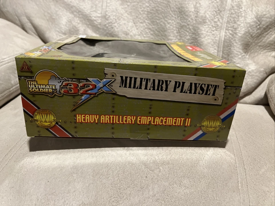 Juego militar de cuatro estrellas siglo XXI batería obús de 8 pulgadas escala 1:32 nuevo en caja Foto 3 de 4