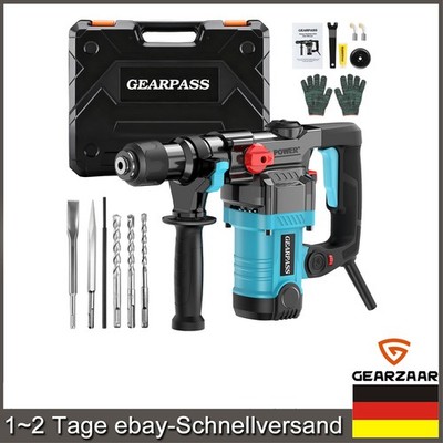 1500W Schlagbohrmaschine 7.4 Joule Bohrhammer 220 V 1100 U/min Drehhammer Bohrer