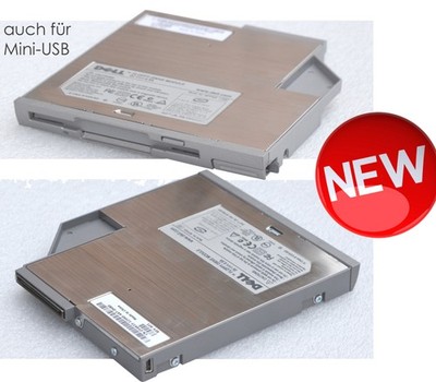 DELL FLOPPY DRIVE DISKETTENLAUFWERK 7T761-A01 LATITUDE D500 D510 D520 D600 #D8