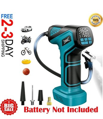 Cordless Tire Inflator Air Compressor for Makita 18V Battery 150PSI Portable