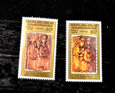 GABON       XMAS 1979     S 437-438     MNH